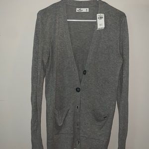 Grey cardigan